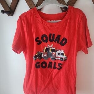 Old Navy Red Squad Goals Kids T-Shirt